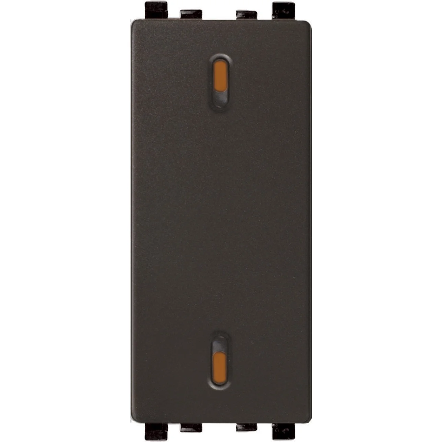 Schneider Electric ZENcelo Dark Grey 2 Gang Switch 20 A 1 Module 1 Way IN8444/16(BZ)
