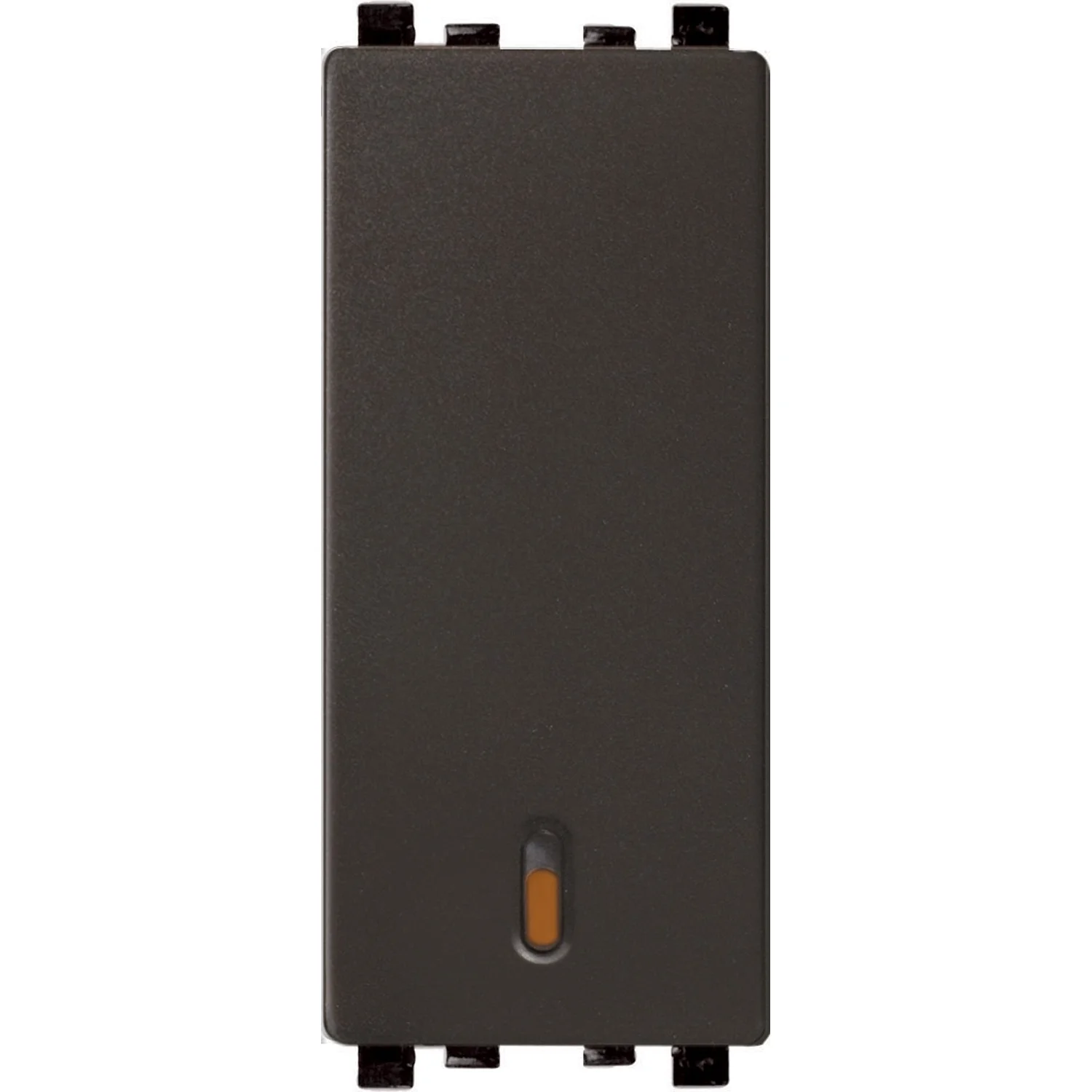 Schneider Electric ZENcelo Dark Grey Switch 20 A 1 Module 1 Way IN8401/16(BZ)
