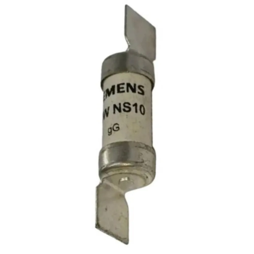Siemens 3NW HRC Fuse Link 10 A 415 V AC/240 V DC BS Type 80 kA Blade Tag 3NWNS10