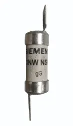 Siemens 3NW HRC Fuse Link 6 A 415 V AC/240 V DC BS Type 80 kA Blade Tag 3NWNS6