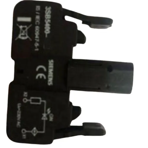 Siemens 3SB5 Illumination Module Yellow 110 V DC Integrated LED 3SB54007DD