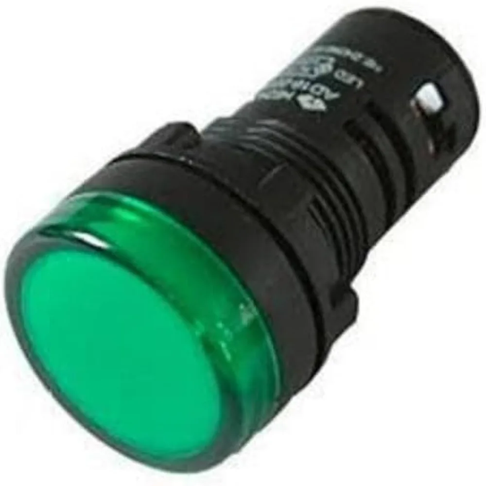 Siemens 3SB5 Indicating Lamp Green 110 V AC Compact LED 3SB52856HE02