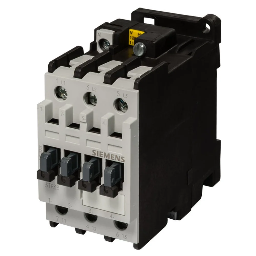 Siemens Sicop 3TF Power Contactor 22 A 3 Pole 48 V DC AC3 Duty 3TF3300-0BW4