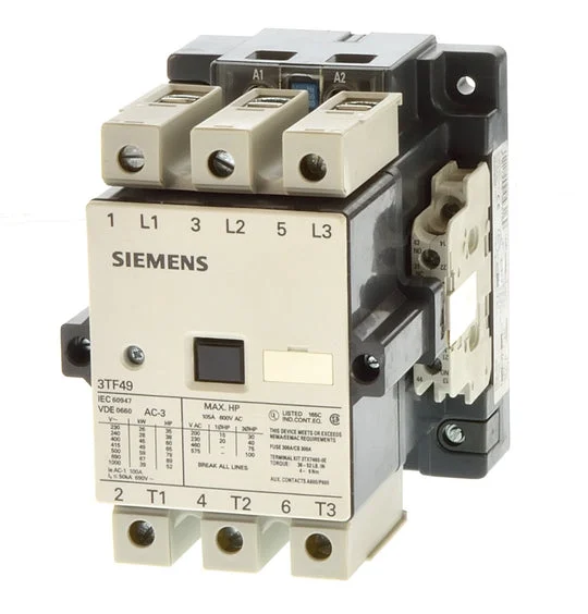 Siemens Sicop 3TF Power Contactor 85 A 3 Pole 42 V AC 2 NO + 2 NC AC3 Duty 3TF4922-0AD0ZA01