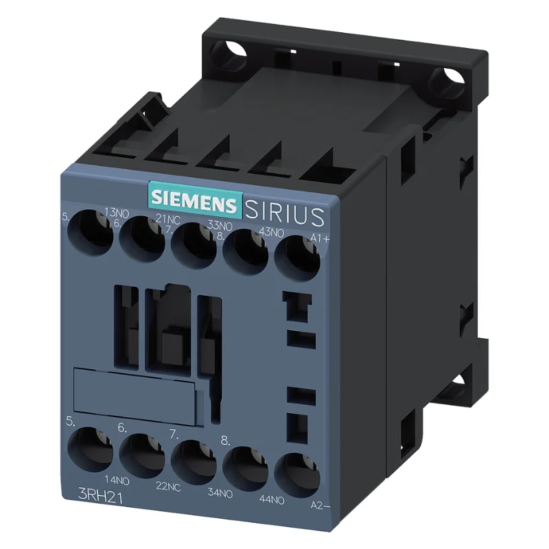 Siemens 3RH2 Contactor Relay (Auxiliary Contactor) Screw Terminal 10 A