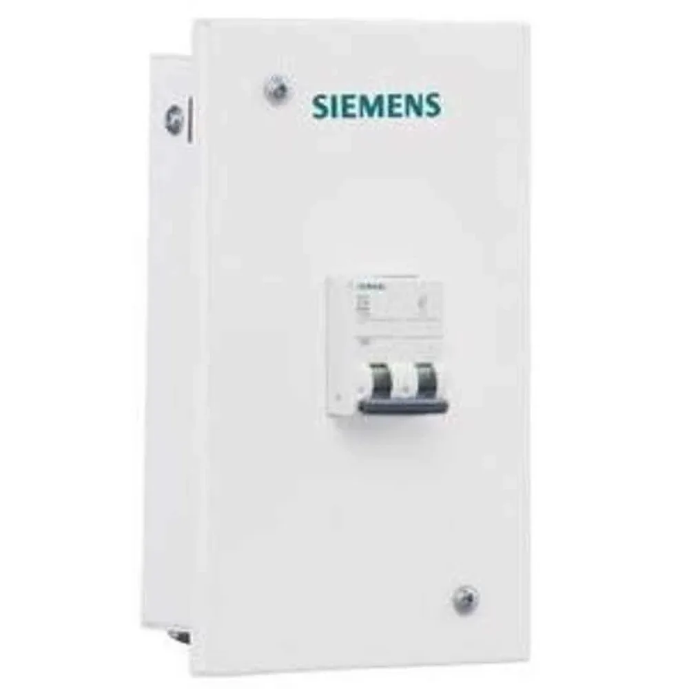 Siemens Betagard Distribution Board 3 Module Single Door - Metal Enclosure IP 20 8GB32100RC03