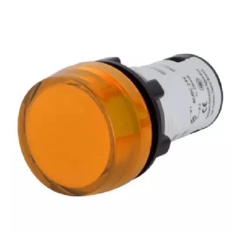 Siemens 3SB5 Indicating Lamp Amber 110 V AC Compact LED 3SB5285-6HL02