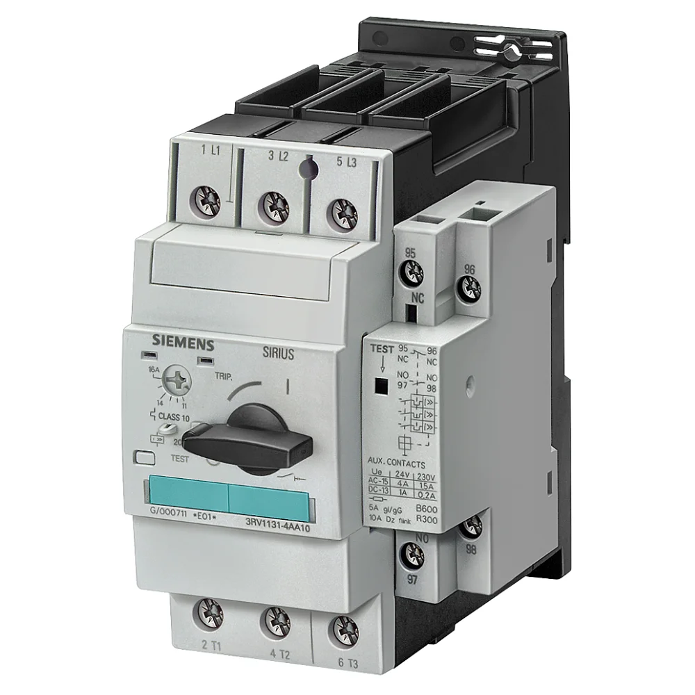 Siemens Sirius 3RV MPCB 22 - 32 A Relay Function O/L & S/C 3RV1131-4EA10