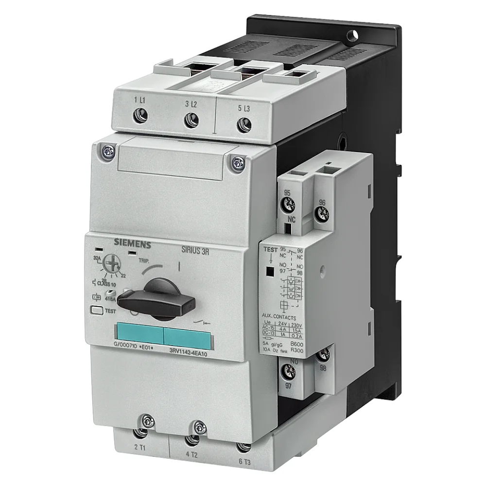 Siemens Sirius 3RV MPCB 45 - 63 A Relay Function O/L & S/C 3RV1142-4JA10