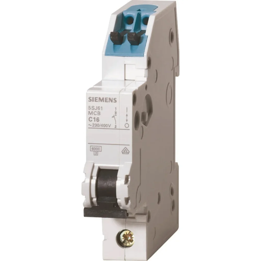 Siemens Sinova 5SJ MCB 40 A 1 Pole 6 kA C-Curve 5SJ61407RC