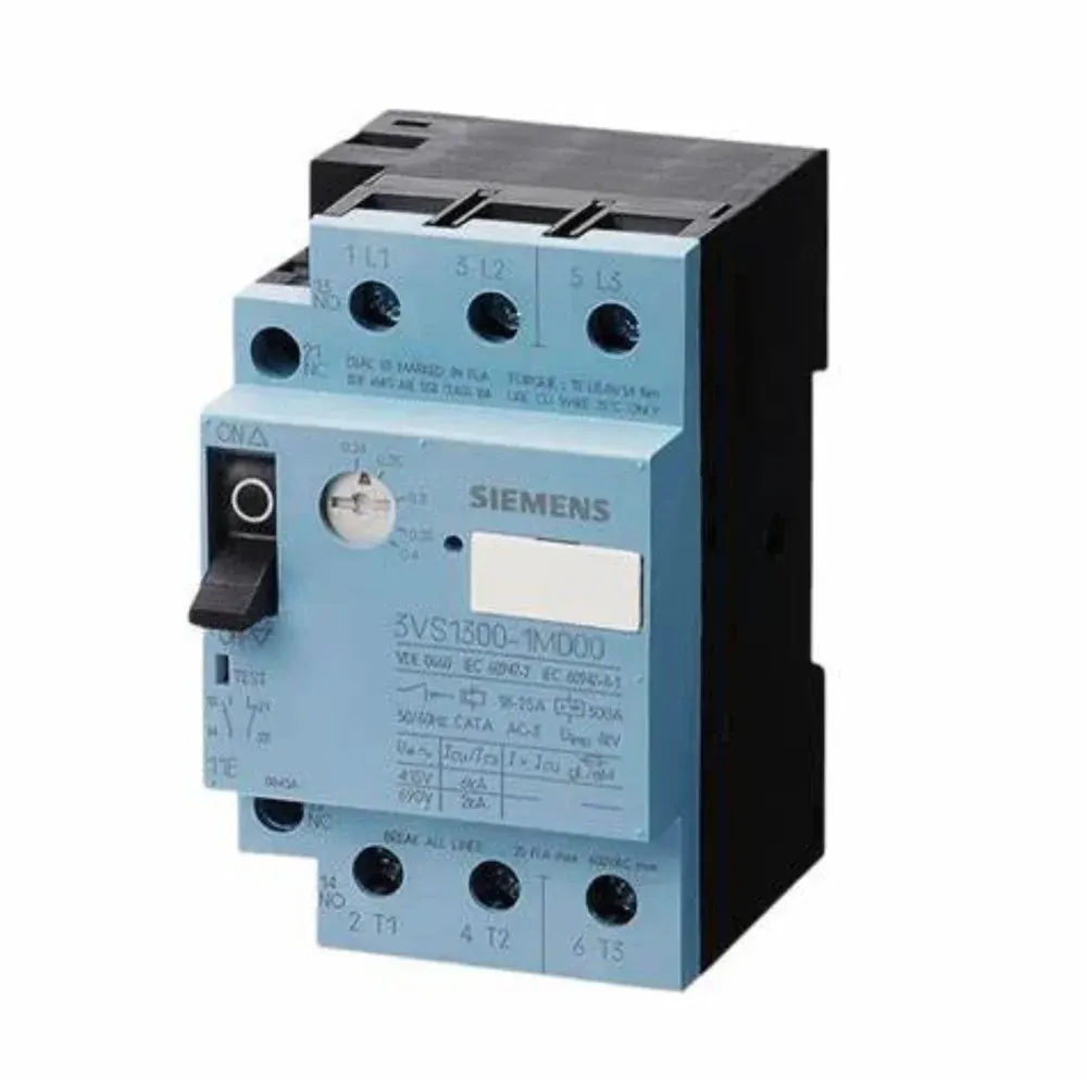 Siemens Sirius 3VS MPCB 024 - 04 A 1 NO + 1 NC Motor Protection O/L & S/C 3VS13001MD00