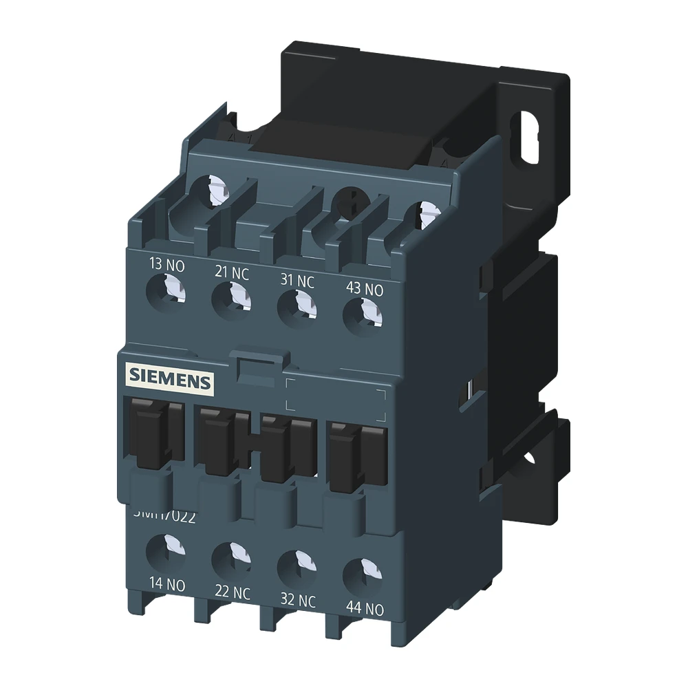 Siemens Sinova 3MH7 Contactor Relay (Auxiliary Contactor) 6 A, 2 NO + 2 NC, 415 V AC, 50/60 Hz