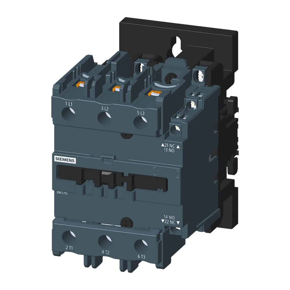 Siemens Sinova 3MT7 Power Contactor 80 A, 3 Pole, 110 V AC, 1 NO + 1 NC, AC3 Duty, Size 4, 50/60 Hz