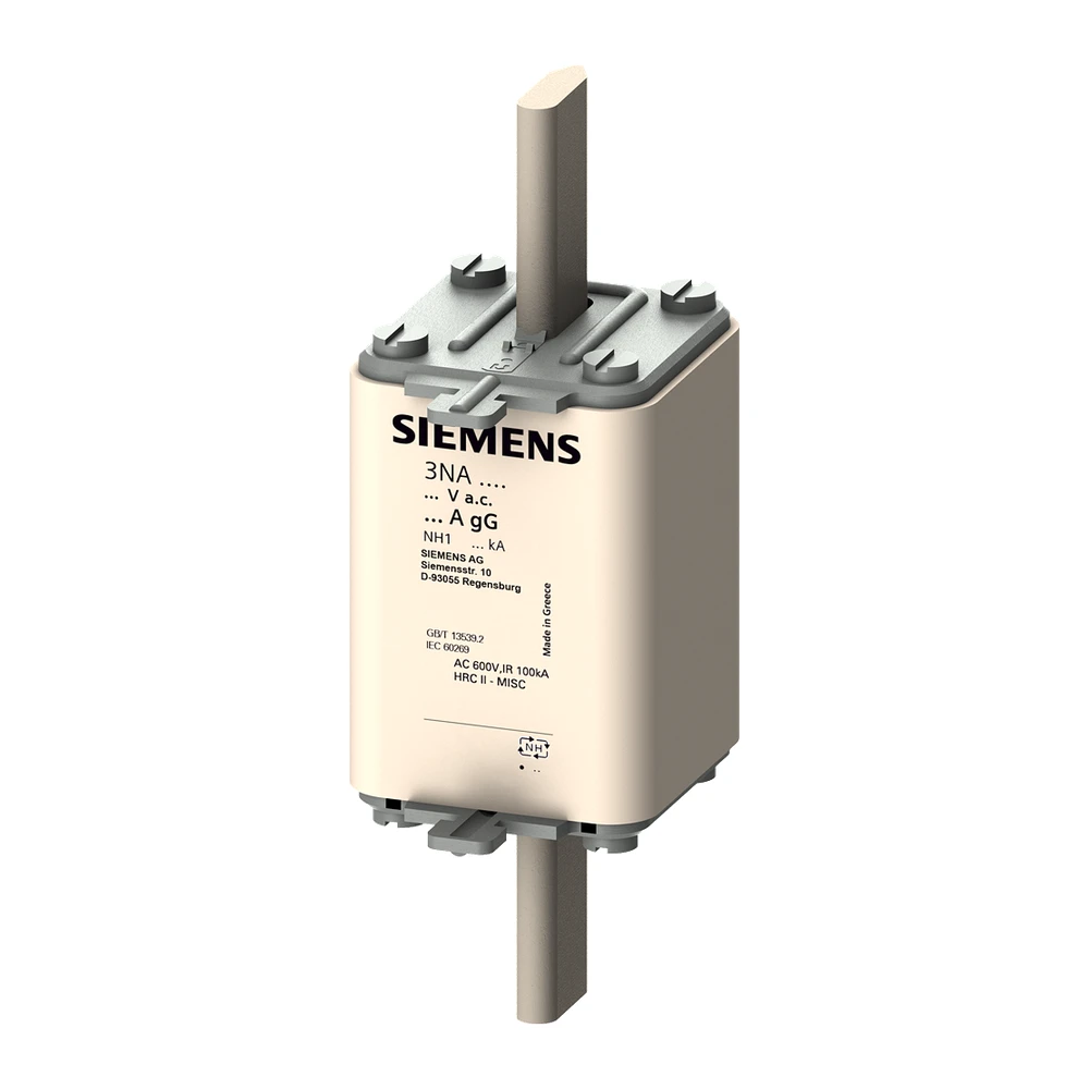 Siemens Sentron 3NA HRC Fuse Link 200 A 500 V AC DIN Type Size 1 3NA3140