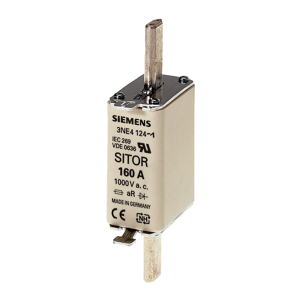 Siemens Sitor 3NE4 Fuse For Semiconductor Protection 100 A 1000V AC Size 1 3NE4121