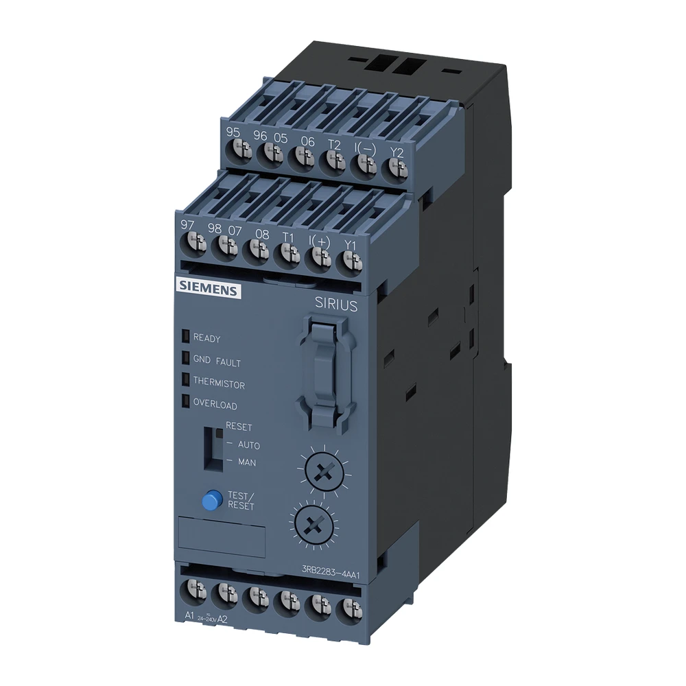 Siemens Sirius 3RB23 Microprocessor Based Overload Relay Evaluation Module With Bistable Output Suitable With All Current Measuring Module 3RB23834AA1