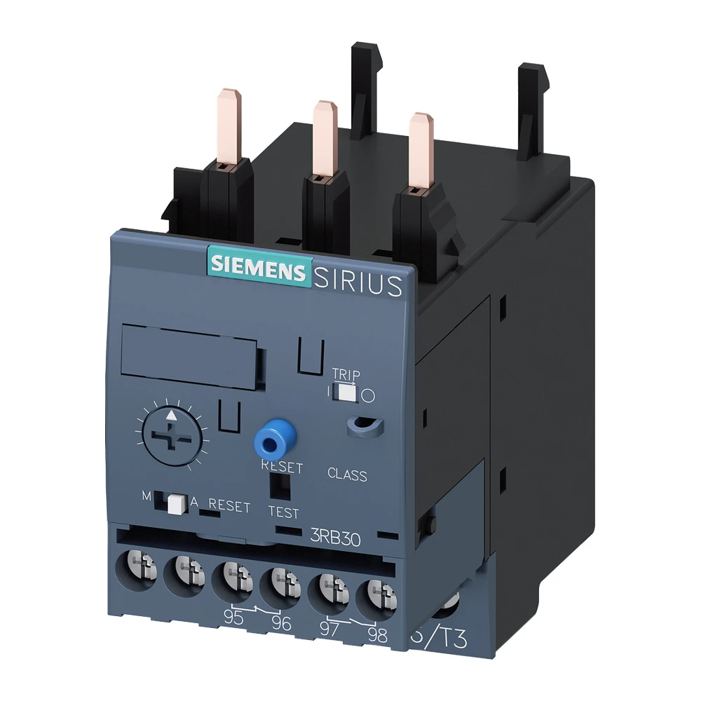 Siemens Sirius 3RB Microprocessor Based Overload Relay 1 - 4 A Class 20 Suitable For S0 Size Contactor 3RB30262PB0