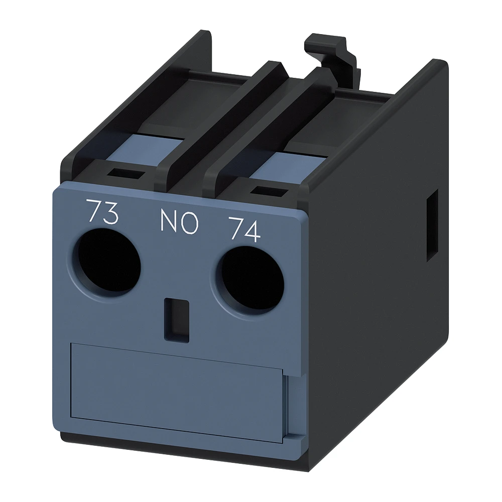 Siemens Sirius Auxiliary Contact Block 1 NO Suitable For 3RH2 & 3RT2 Contactor Size S00 S0 S2 Front Mounting 3RH29111AA10