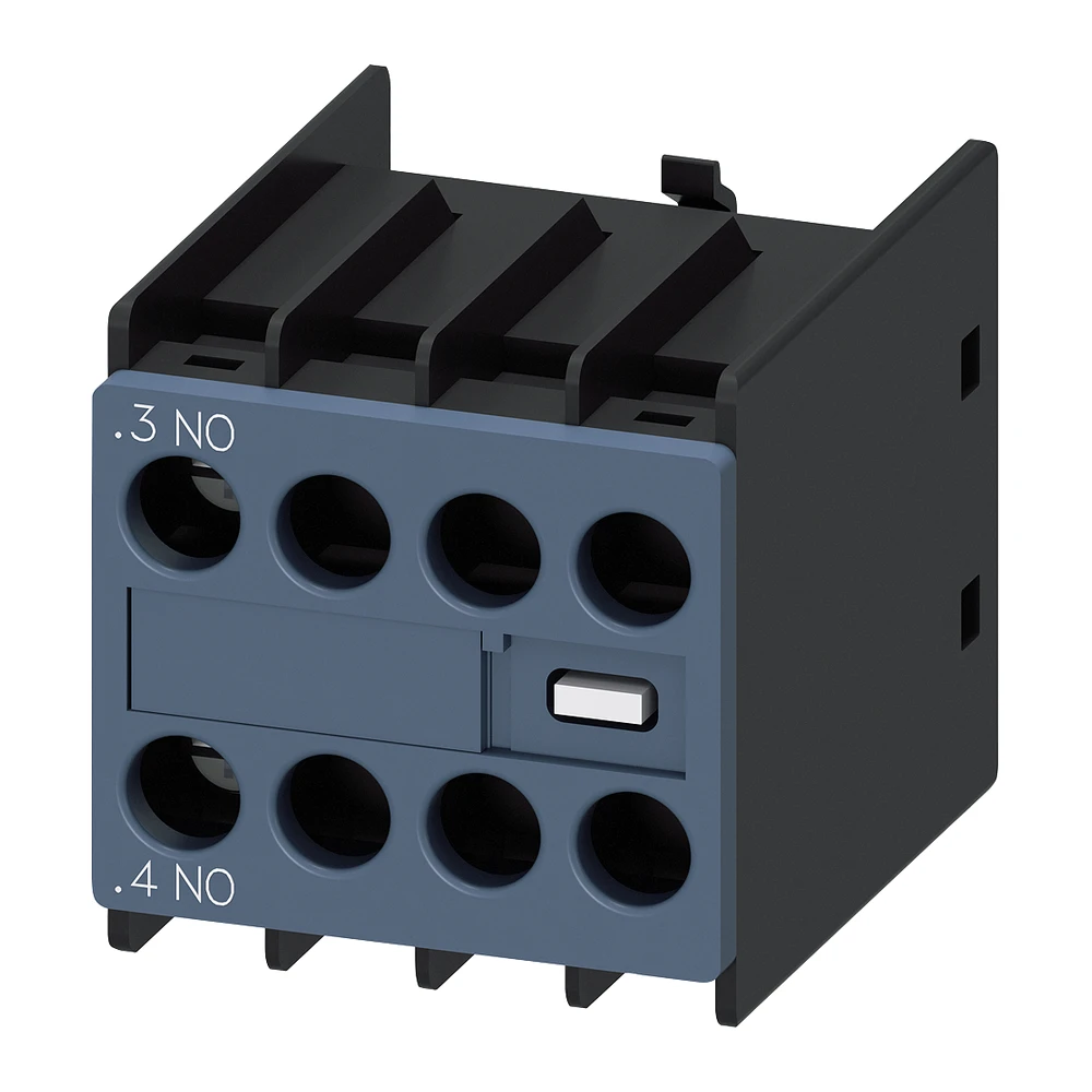 Siemens Sirius Auxiliary Contact Block 1 NO Suitable For 3RH2 & 3RT2 Contactor Size S00 S0 S2 Front Mounting 3RH29111HA10