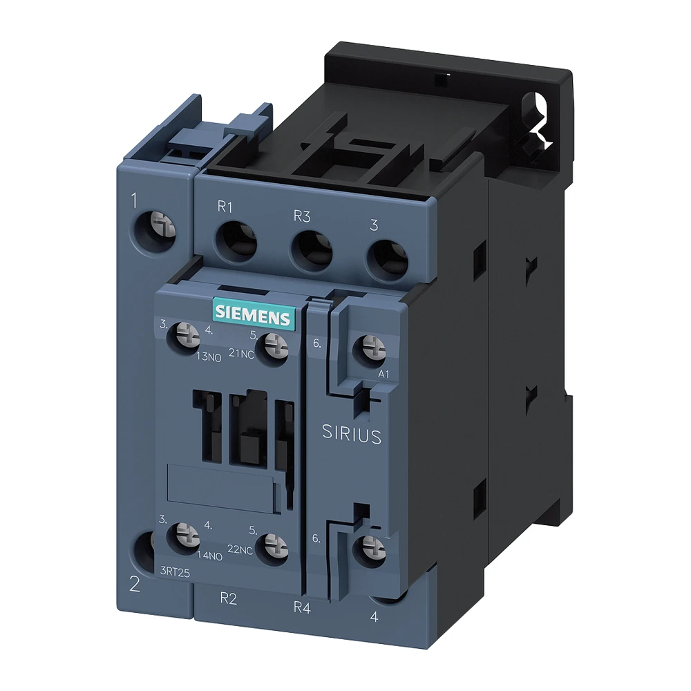 Siemens Sirius 3RT Power Contactor 40 A 4 Pole 110 V AC 2 NO + 2 NC AC3 Duty 3RT2526-1AG20