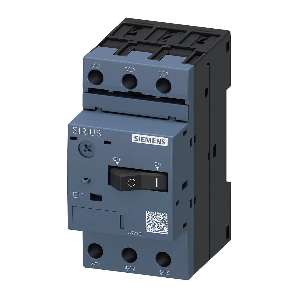 Siemens Sirius 3RV1 MPCB 0.11 - 0.16A Standard Release O/L & S/C For Motor And Plant Protection 3RV1011-0AA10