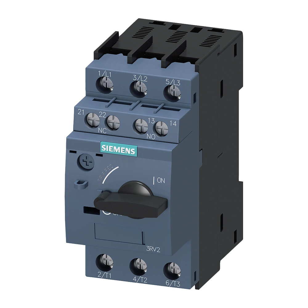 Siemens Sirius 3RV MPCB 9  12.5A Standard Release O/L & S/C 1 NO + 1 NC 3RV20211KA15