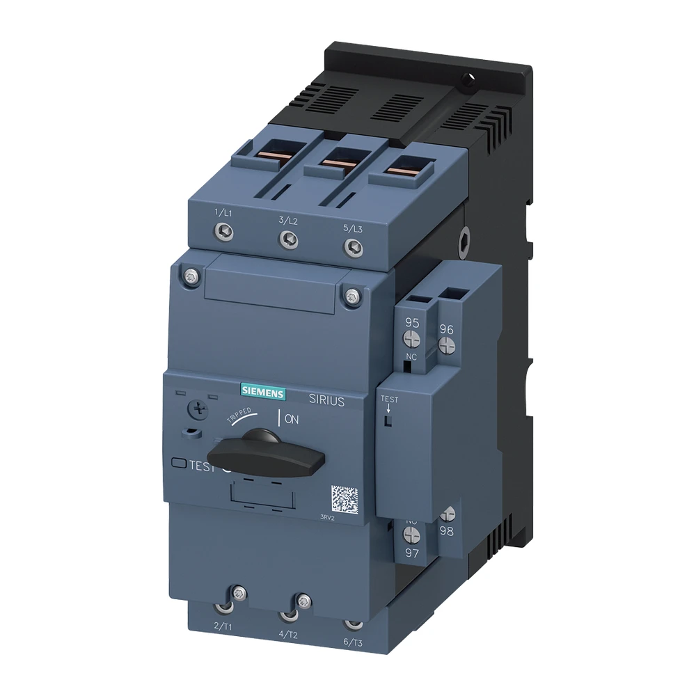 Siemens 3RV MPCB 45 - 63 A Relay Function O/L & S/C 3RV21424JA10
