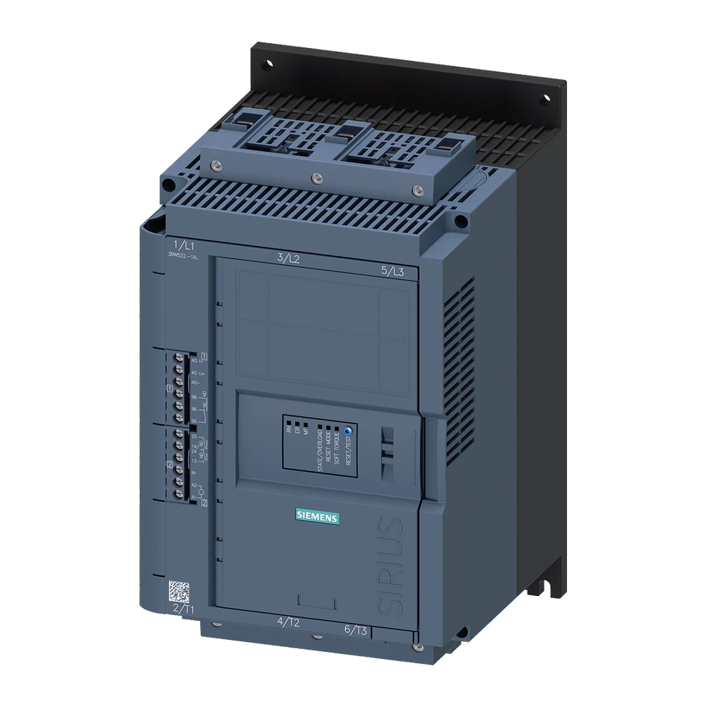 Siemens Sirius Soft Starter 63 A 110-250 V AC Screw Terminals 3RW5225-1AC14