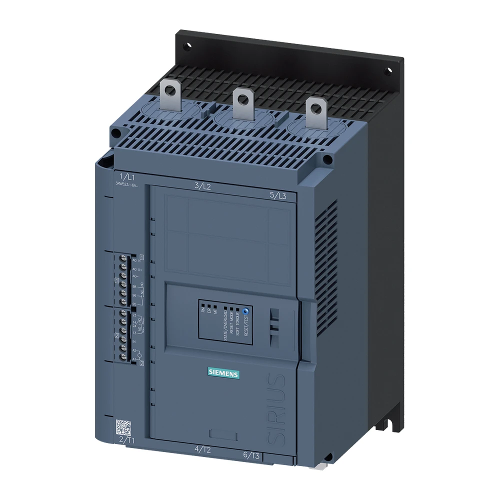 Siemens Sirius Soft Starter 171 A 110-250 V AC Screw Terminals 3RW5236-6AC14
