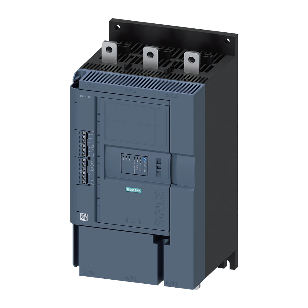 Siemens Sirius Soft Starter 250 A 110-250 V AC Screw Terminals 3RW5244-6AC14