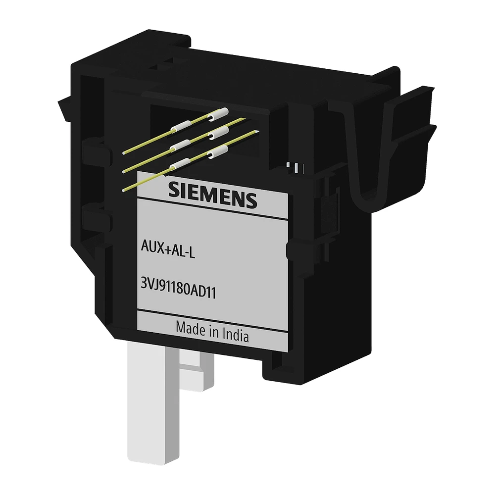 Siemens Auxiliary With Alarm Switch Left Suitable For 3VJ11