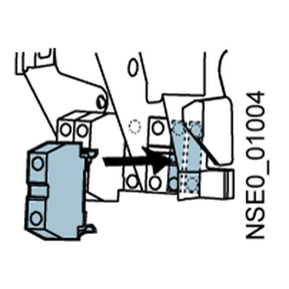 Siemens Sentron Auxiliary Switch Block, 2 NO + 2 NC Suitable For 3WL ACB