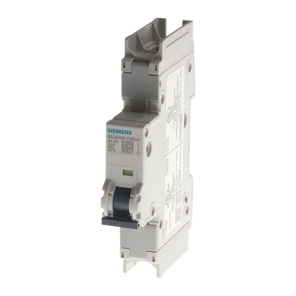 Siemens 5SJ4 MCB 2 A 1 Pole 14 kA C-Curve 5SJ41027HG41