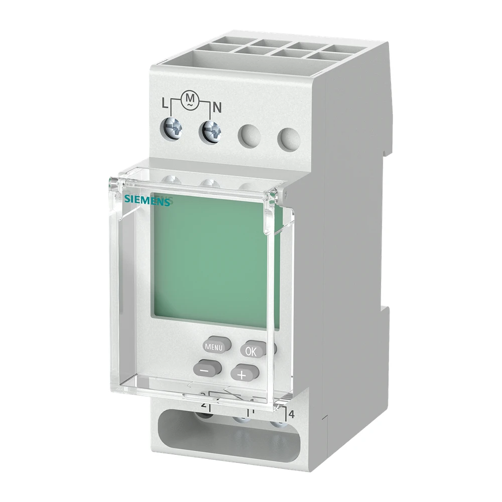 Siemens Time Switch Top Digital 230VAC 16A 2M 1 Channel 7LF45110