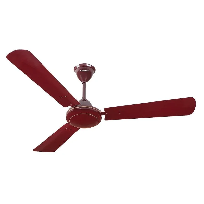 Havells SS 390 Metallic Ceiling Fan 900 mm (36), Maroon, 3 Blade