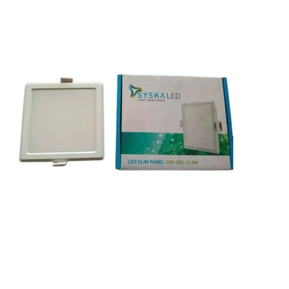 Syska RDL 8 W Cool White LED Square Series Slim Recessed Panel Light Recessed Mounted SSK-RDL-S-8W-6.5K