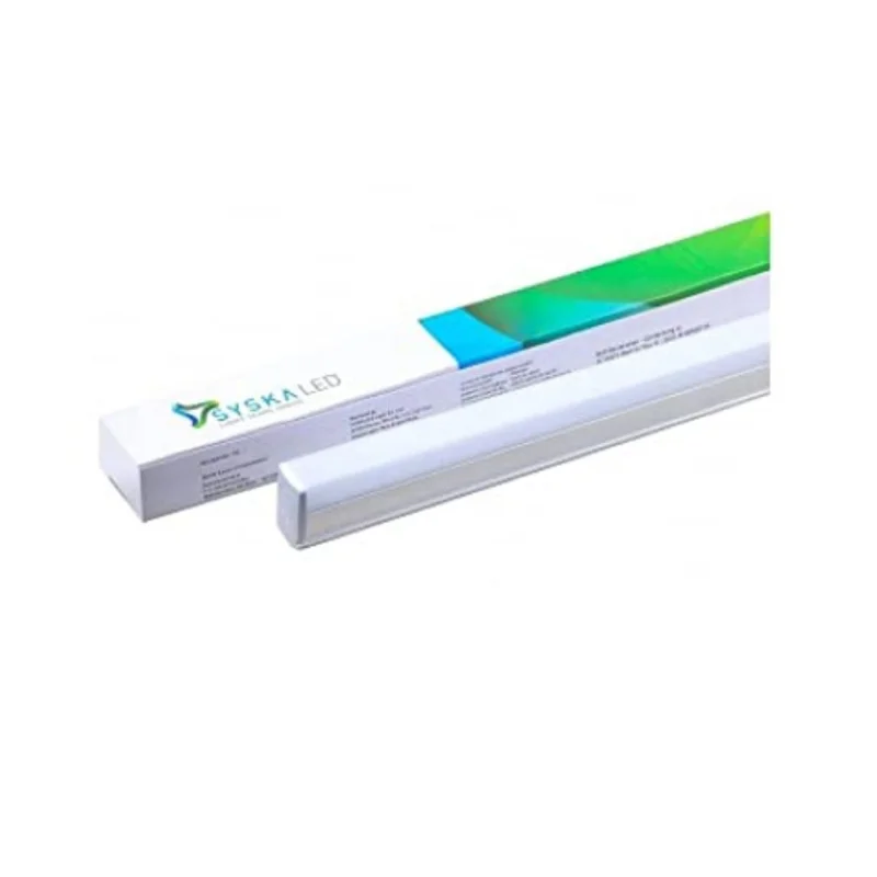 Syska T5 24 W Cool White LED Tube Light 4 ft Wall Mounted ABS Body SSK-SQ-2401-6.5K