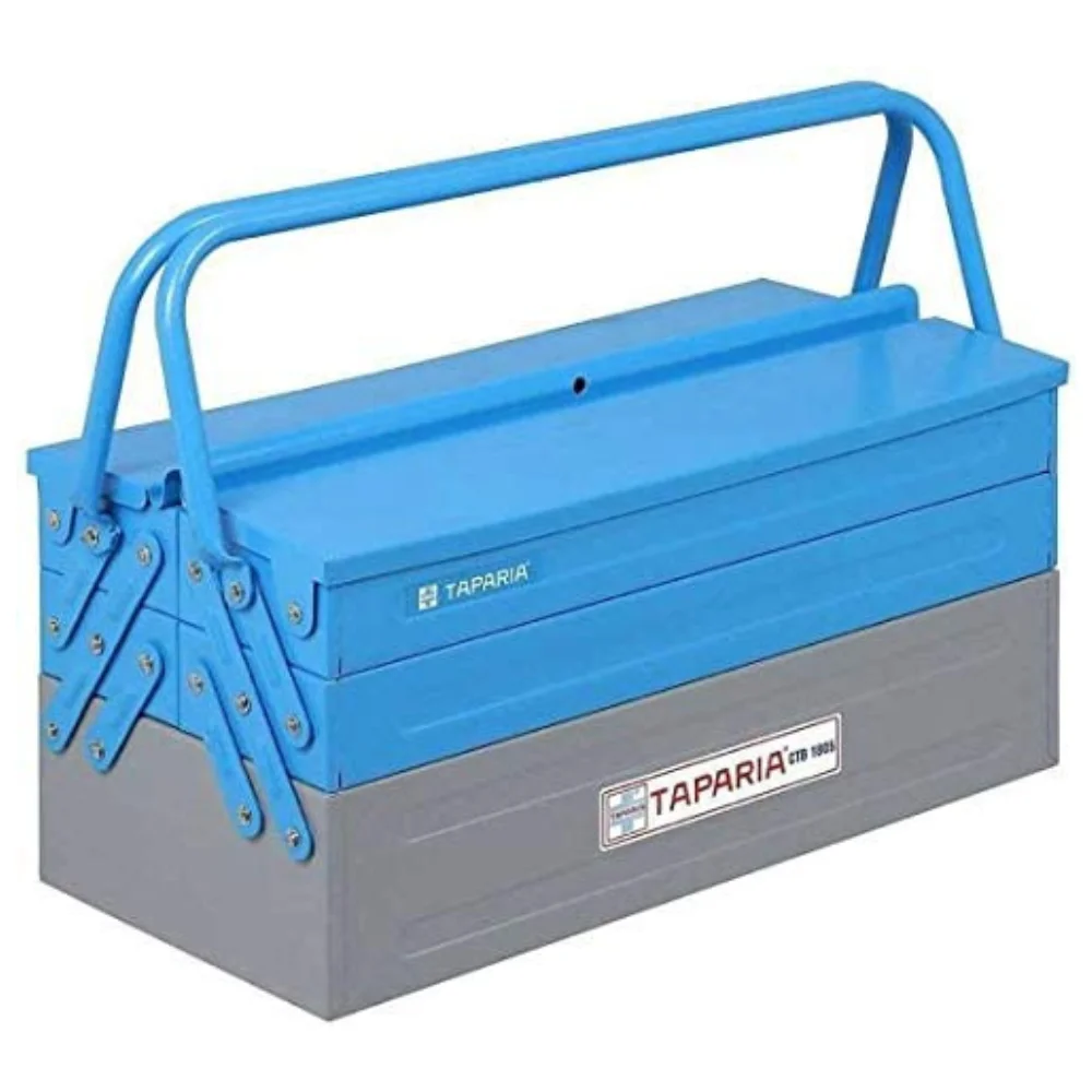 Taparia Cantilever Tool Box Box Size 155 mm H 200 mm W 450 mm L (3 & 5 Compartment) CTB1803