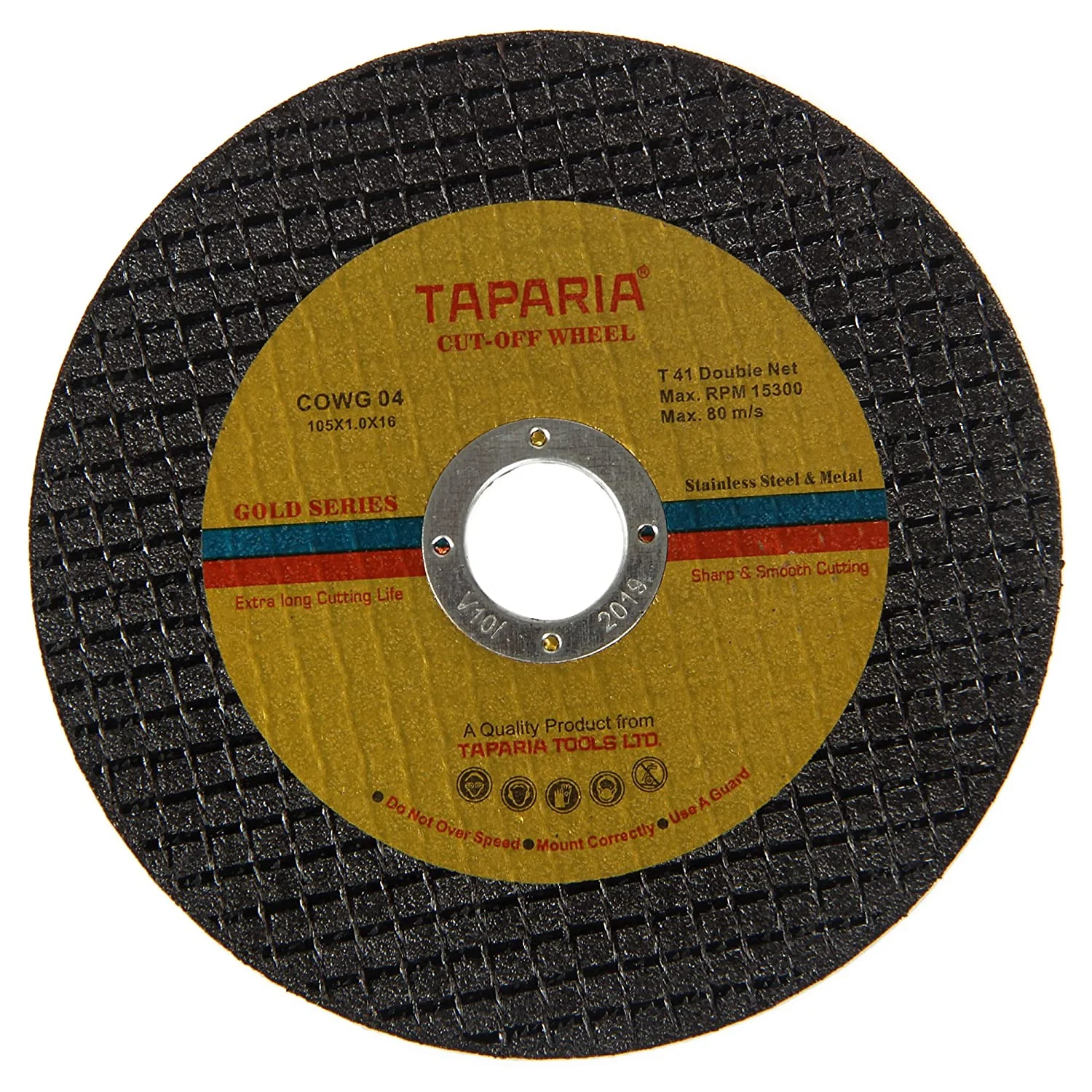 Taparia Cut Of Wheel 105 x 1.0 x 16 mm COWG04