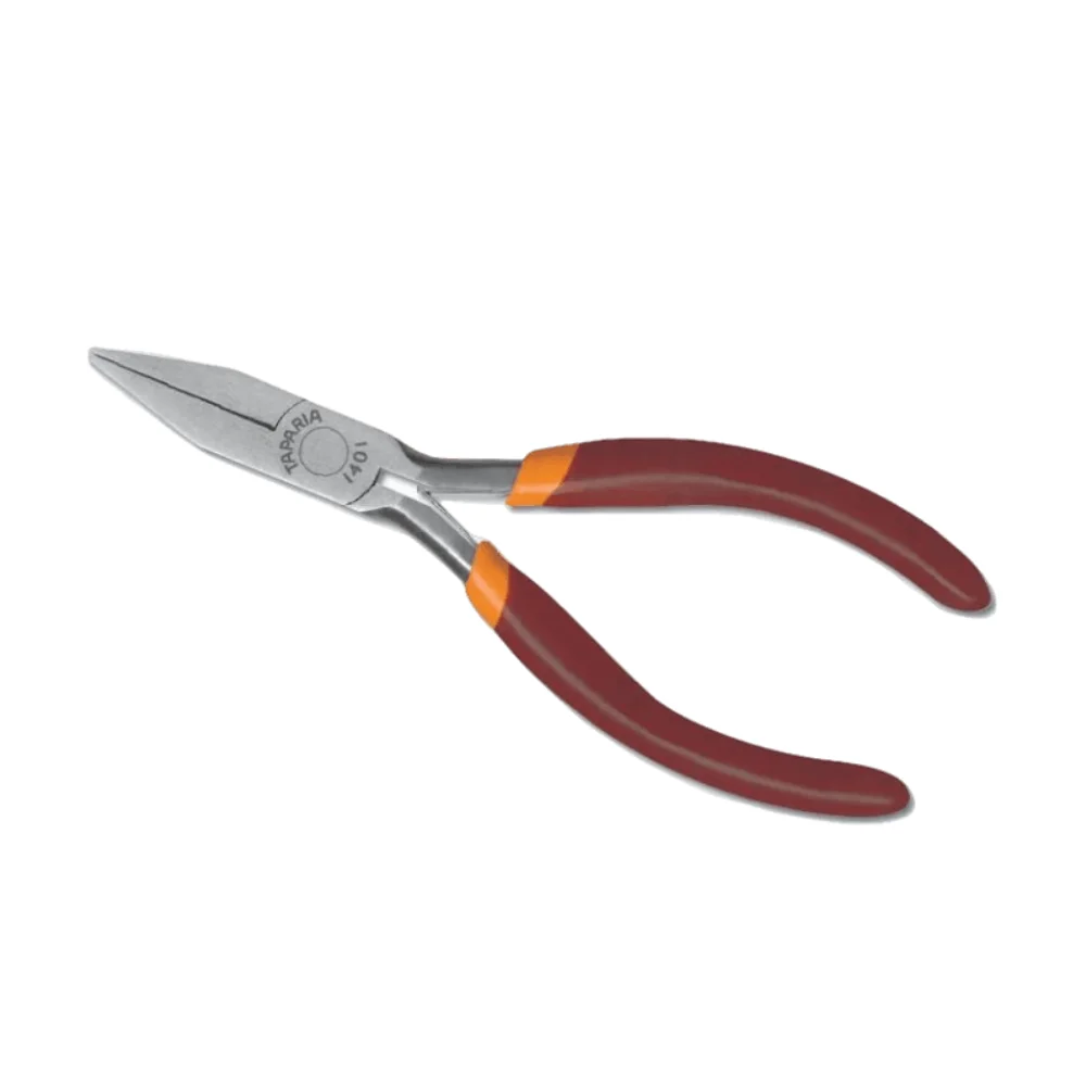 Taparia Flat Nose Mini Plier 125 mm Insulated With Two Colour PVC Dip Coated Sleeve 1401