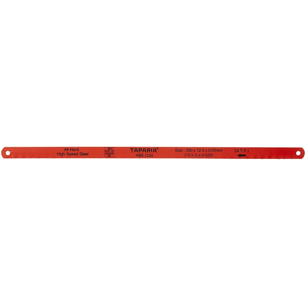 Taparia Hacksaw Blade 24 TPI HSS All Hard HSS1224